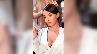 Maya Jama: Teen Awards dressing room GIF 01 #2