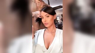 Maya Jama: Teen Awards dressing room GIF 01 #4