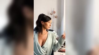 Maya Jama: Teen Awards dressing room GIF 02 #4