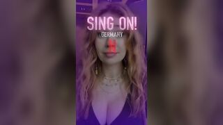 Palina Rojinski: Singen kann sie also auch #1