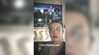 She is a Fighter ????