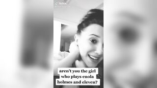 Millie Bobby Brown: New promo tiktok #3