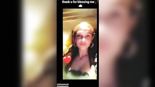 Millie Bobby Brown: Singing (Insta Story) #3