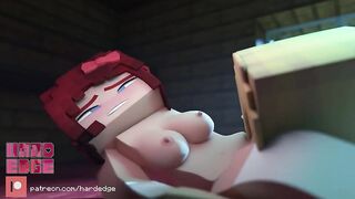 Minecraft Porn: Bella licking Scarlett [Hard Egde] #4