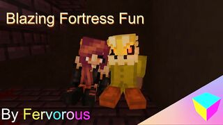 Minecraft Porn: Blazing Fortress Fun #1