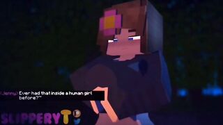 Minecraft Porn: ❤minecraft jennt boobs❤gif #2