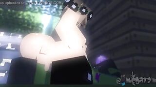 Minecraft: Cerana x Futa Zombie #3