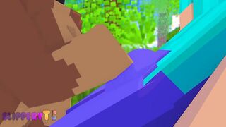 Minecraft: Bia giving a bj #2