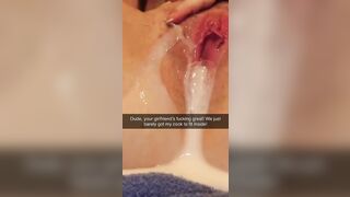 Snapchat: Looks like your girlfriend got lucky with a Mega-Stud! #2