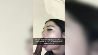 Snapchat: its not like she wanted to #2