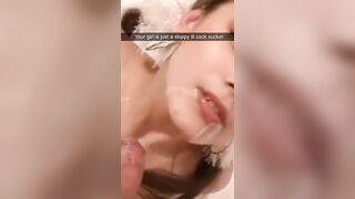 Snapchat: cum guzzling whore #4