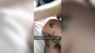 Snapchat: You couldn't give her what she wanted #4