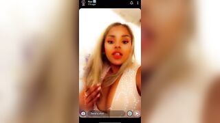 Nearly nip slip, fat juice ass???? (nae alize)