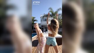 Sommer twerking with Alissa violet (slo mo at the end)