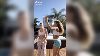 Sommer Ray: Sommer twerking with Alissa violet (slo mo at the end) #4