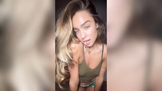 Sommer Ray: girl in green PSD #2