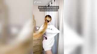 New Tiktok. Outfit changes. Couple nice angles