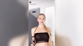 Sophia Diamond: Under boob and huge cleavage #4