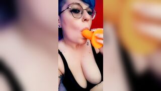 Spit Fetish: Want me to make a mess all over you? #2