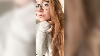 Glasses cutie spit