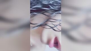 Spit Fetish: Getting my virgin mouth all sloppy and ready for your cock #2