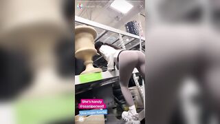 SSSniperwolf: Lias ass but from under #1