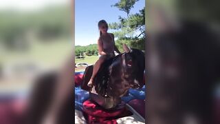 Laura 'Fancy' Sanko - Bull Riding