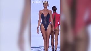 Elizabeth Turner do the catwalk