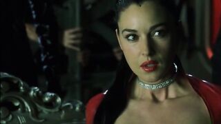 Monica Bellucci Cleavage from The Matrix Revolutions - Full Screen