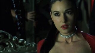 Monica Bellucci: Monica Bellucci Cleavage from The Matrix Revolutions - Full Screen #2