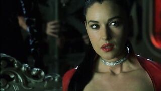 Monica Bellucci: Monica Bellucci Cleavage from The Matrix Revolutions - Full Screen #3