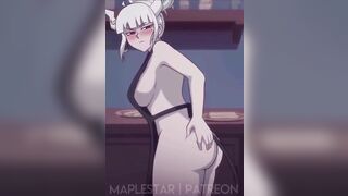 Monster Girl: Lucifer Booty Slap #4