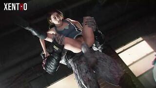 Monster Men: Jill vs. Nemesis (Xentho) [Resident Evil] #3