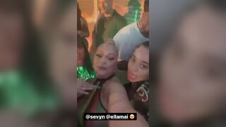 Mulatto Rapper: Latto threesome with Sevyn Streeter & Ella Mai #3