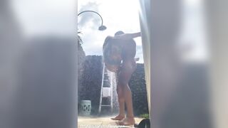 Troy Francisco outdoor shower sex #3