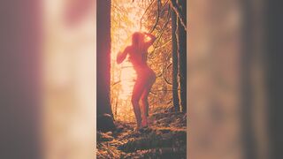 Naked Girls Dancing: Forest dancing #3