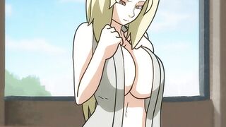 Naruto: Tsunade getting undressed #4