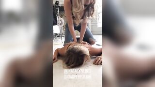 Natalie Alyn Lind: Back massage. #2