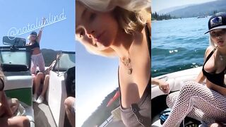 Natalie Alyn Lind: Fun on the Boat....x3 #2