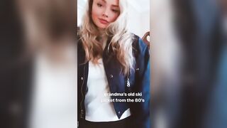 Natalie Alyn Lind: Cool Jacket #4