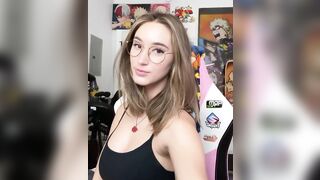 Natalie Roush: Cute in glasses #3