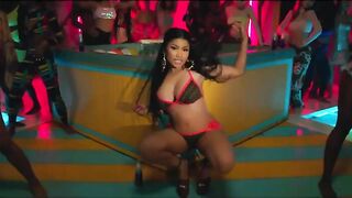 Nicki Minaj: Megatron - all the black bikini shots #4