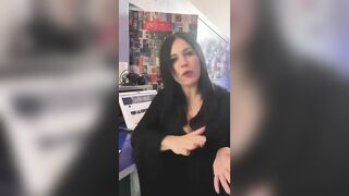 Ladies of Metal: Cristina Scabbia (Lacuna Coil) teasing us again! ♥️♥️♥️♥️ #4