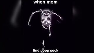 SHE FOUND THE POOP SOCK!!!!!!!!!! #4