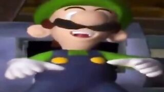 Luigi laughing. #2