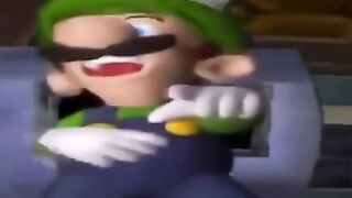 Luigi laughing. #4