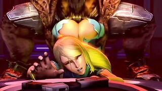 Metroid: Samus getting pounded (Jujala) #1