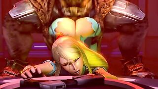 Metroid: Samus getting pounded (Jujala) #2