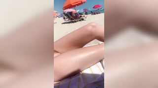 Sunbathing at the nude beach #2