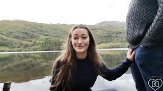 Dani Daniels lakeside BJ and creampie